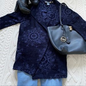 NWOT Desigual 3/4 Sleeve Topcoat Jacket